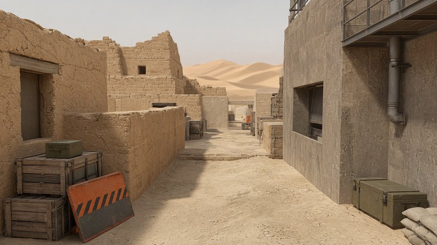 Карта Dust II